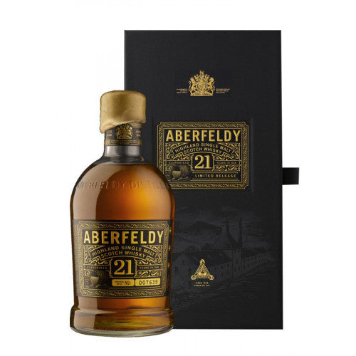 ABERFELDY SCOTCH SINGLE MALT FINISHED IN FRENCH WINE CASK 21YR 750ML Spirits