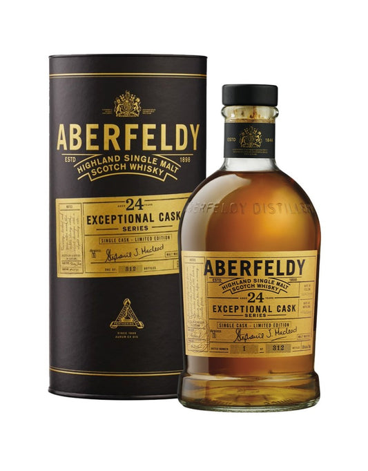 ABERFELDY SCOTCH SINGLE MALT SMALL BATCH EXCEPTIONAL CASK SERIES 24YR 750ML Spirits