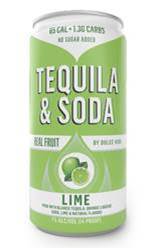 DULCE VIDA TEQUILA & SODA LIME COCKTAIL 4X200ML CAN