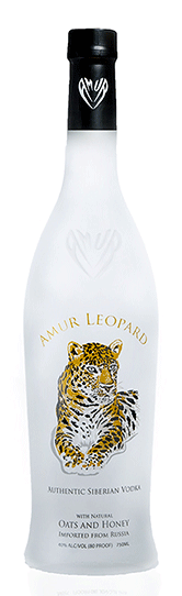 AMUR LEOPARD VODKA OATS & HONEY SIBERIAN 750ML - Remedy Liquor