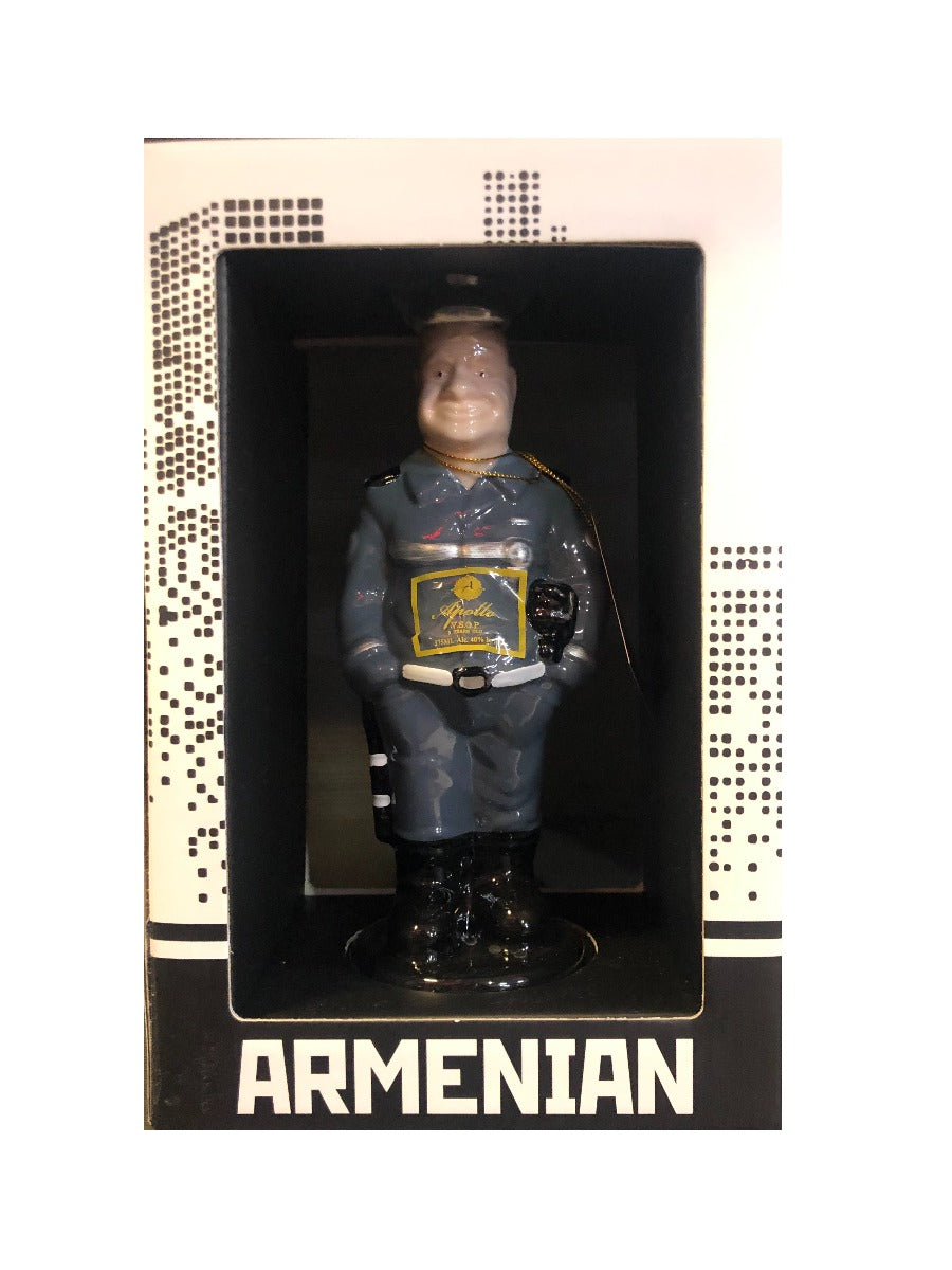 APOLLO POLICEMAN BRANDY VSOP ARMENIA 5YR 375ML