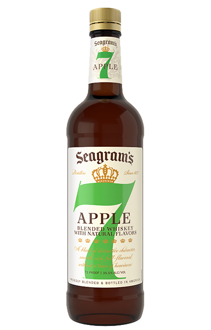SEAGRAMS 7 WHISKEY BLENDED ORCHARD APPLE AMERICAN 750ML- Remedy Liquor 