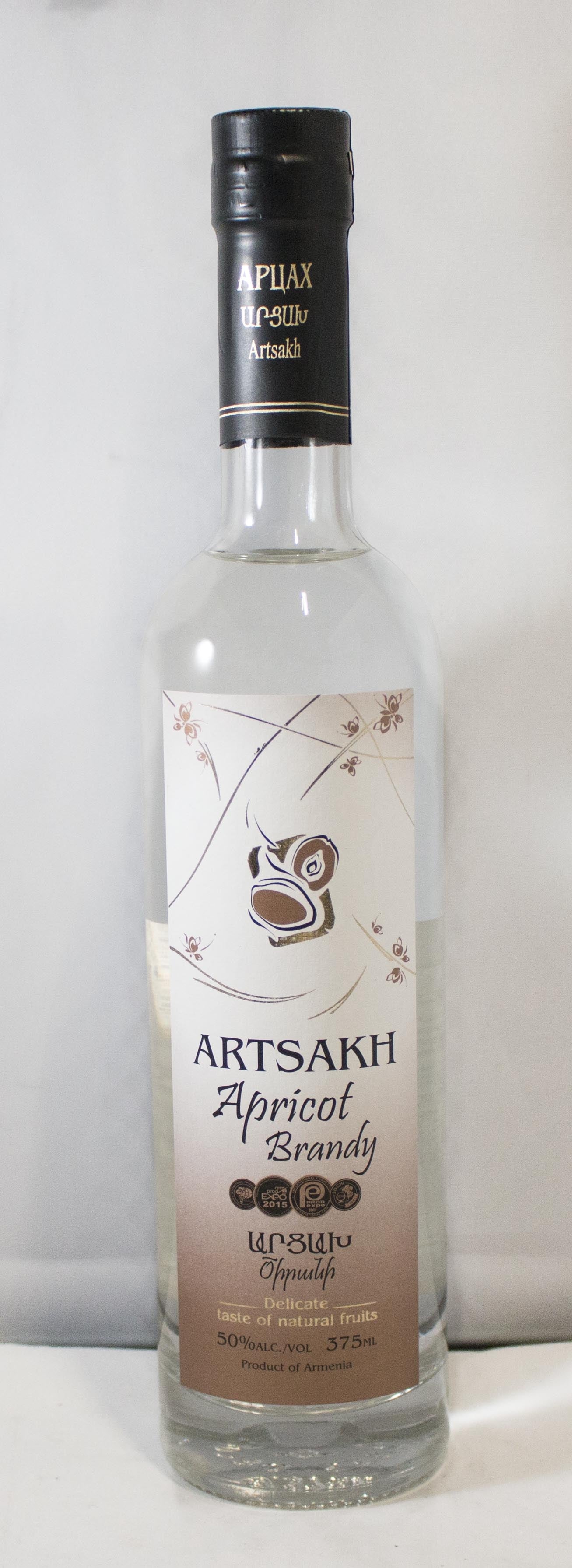 ARTSAKH VODKA APRICOT ARMENIA 100PF 375ML - Remedy Liquor