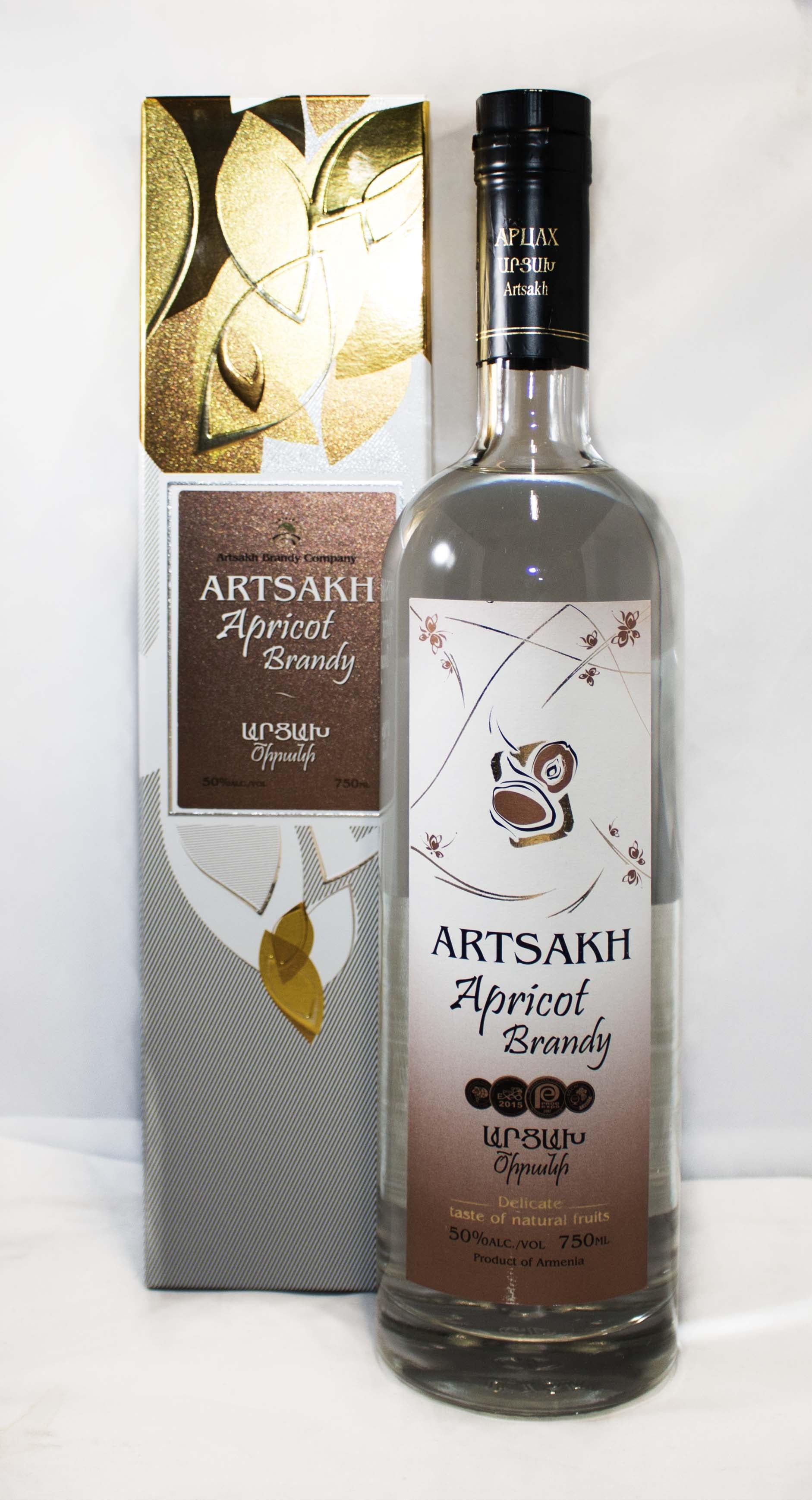 ARTSAKH VODKA APRICOT ARMENIA 100PF 750ML - Remedy Liquor