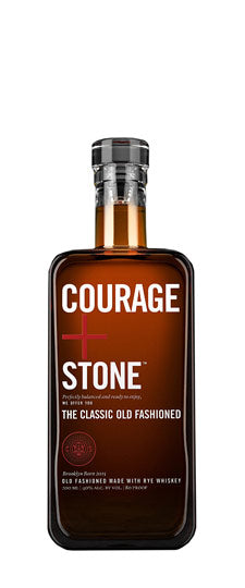 COURAGE AND STONE THE CLASSIC OLD FASHIONED MADE WITH RYE WHISKEY 200ML