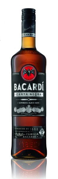 BACARDI RUM BLACK 750ML Spirits