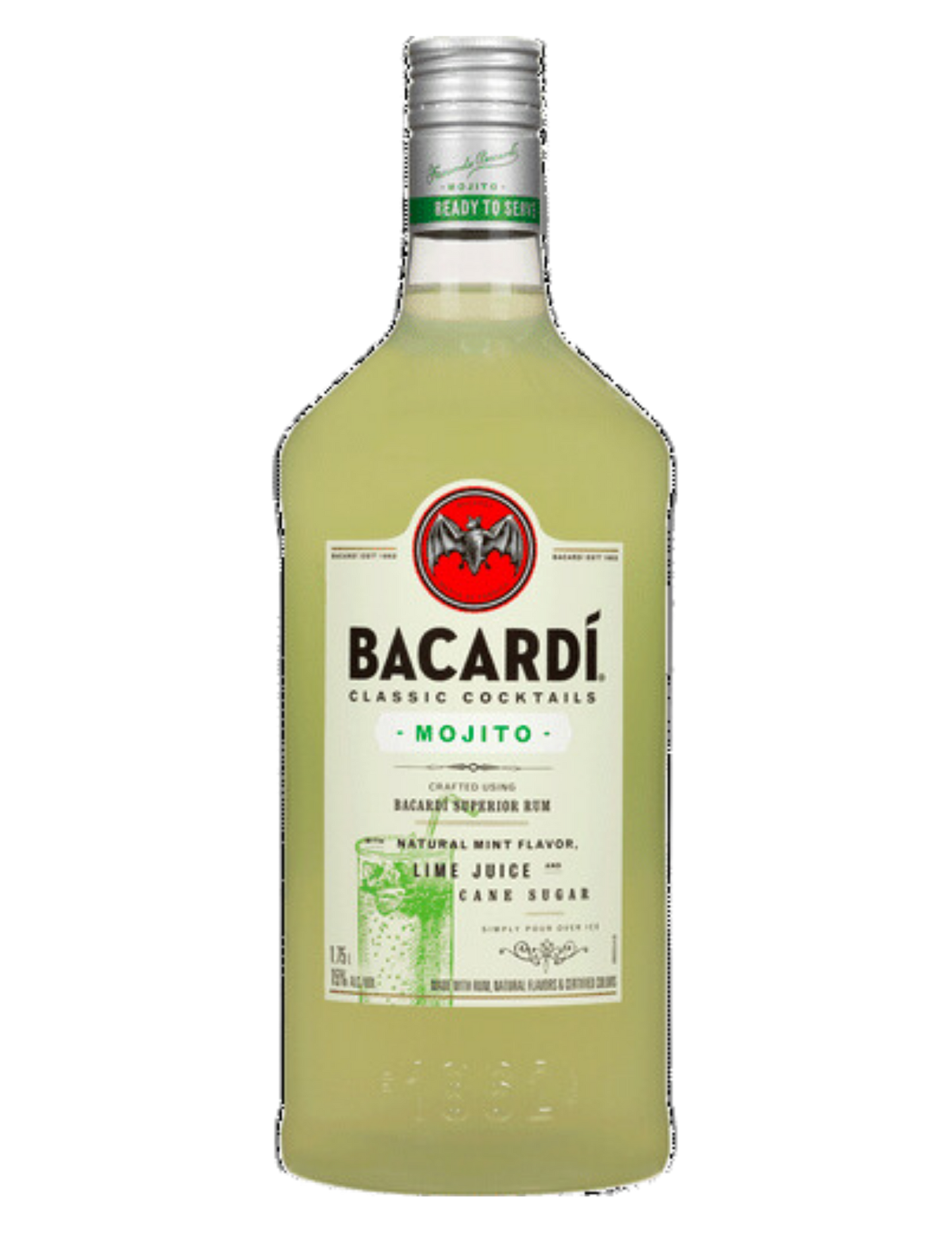 BACARDI MOJITO COCKTAIL MIX 1.75LI - Remedy Liquor