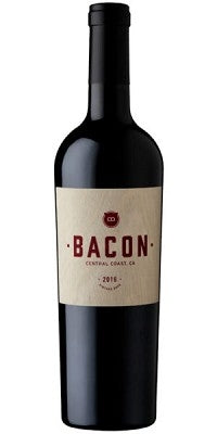 BACON RED WINE CENTRAL COAST 2016 Wine