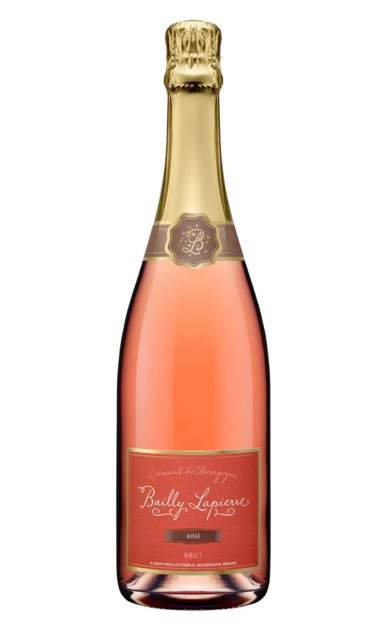 BAILLY LAPIERRE CREMANT DE BOURGOGNE SPARKLING WINE ROSE BRUT RESERVE FRANCE 750ML - Remedy Liquor