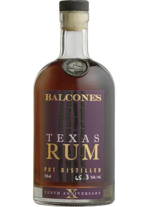 BALCONES RUM POT DISTILLED TEXAS 750ML Spirits