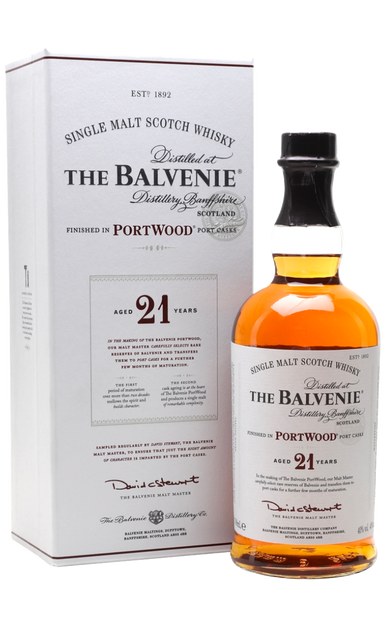 BALVENIE SCOTCH SINGLE MALT PORTWOOD 21YR 750ML - Remedy Liquor