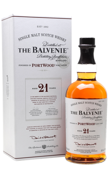 BALVENIE SCOTCH SINGLE MALT PORTWOOD 21YR 750ML - Remedy Liquor