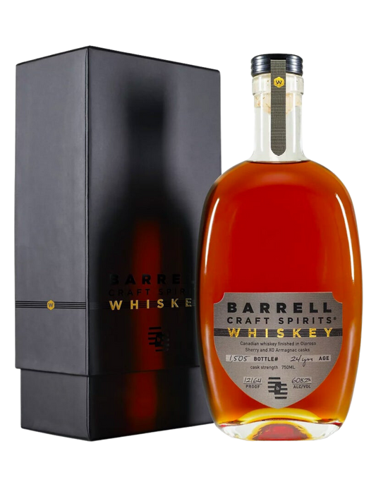 BARRELL CRAFT SPIRITS WHISKEY CASK STRENGTH GREY LABEL KENTUCKY 24YR 750ML Spirits