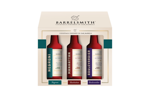BARRELSMITH SAMPLER NEGRONI, BOULEVARDIER, MANHATTAN COCKTAIL KENTUCKY 3X100ML Spirits