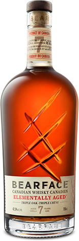 BEARFACE WHISKEY ELEMENTALLY AGED CANADA 7YR 750ML Spirits
