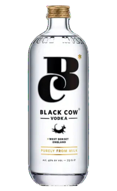 BLACK COW VODKA MADE PURELY FROM MILK ENGLAND 750ML