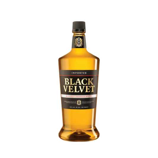 BLACK VELVET WHISKEY BLENDED CANADIAN 1.75LI Spirits