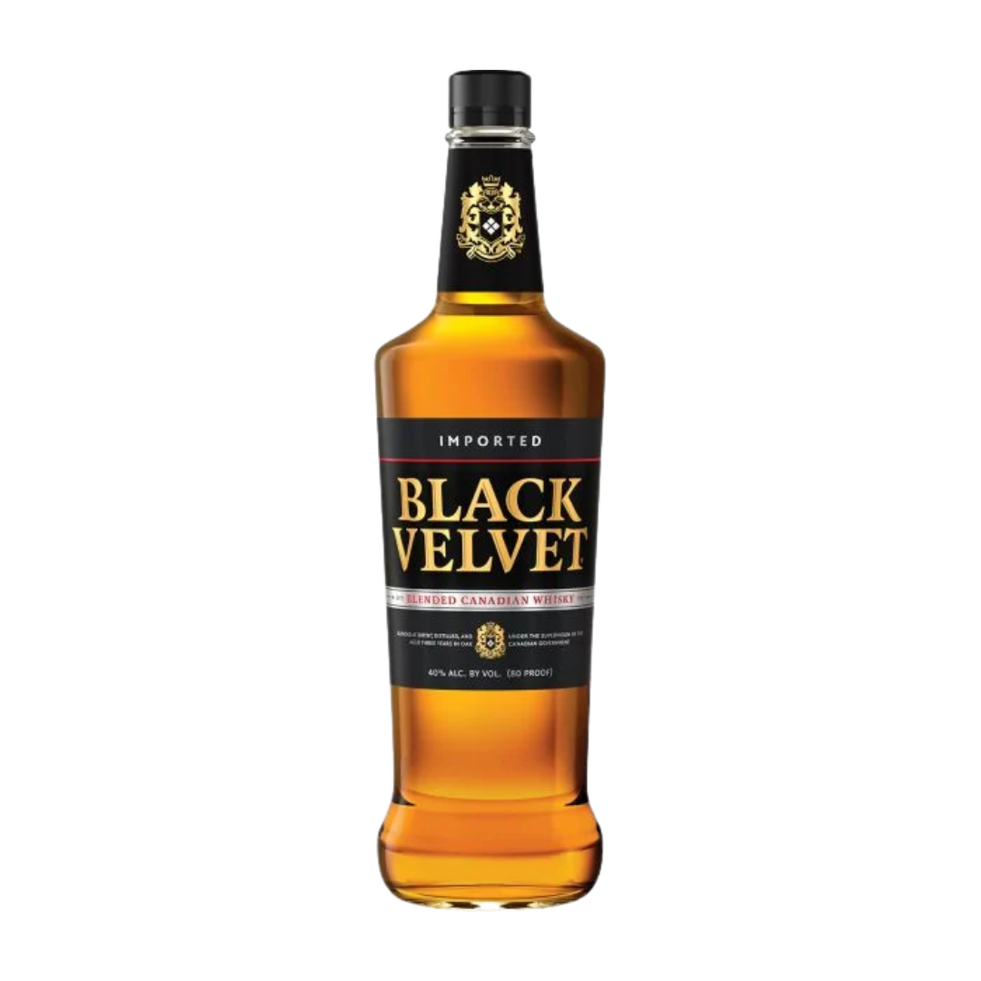 BLACK VELVET WHISKEY BLENDED CANADIAN 750ML Spirits
