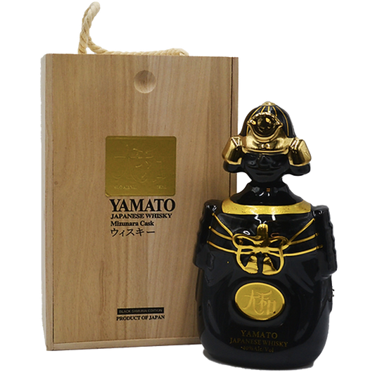 YAMATO WHISKY MIZUNARA CASK BLACK SAMURAI EDITION JAPAN 750ML LIQ