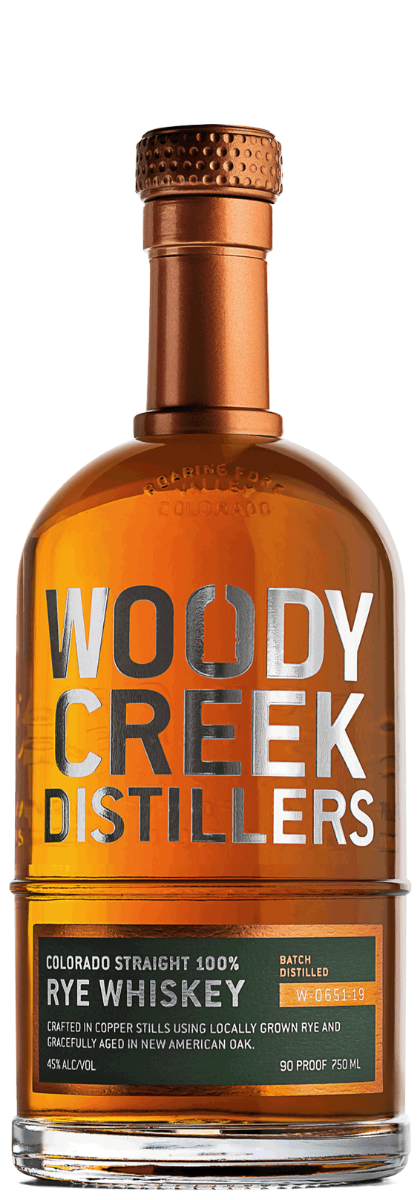 WOODY CREEK WHISKEY RYE COLORADO 750ML Spirits