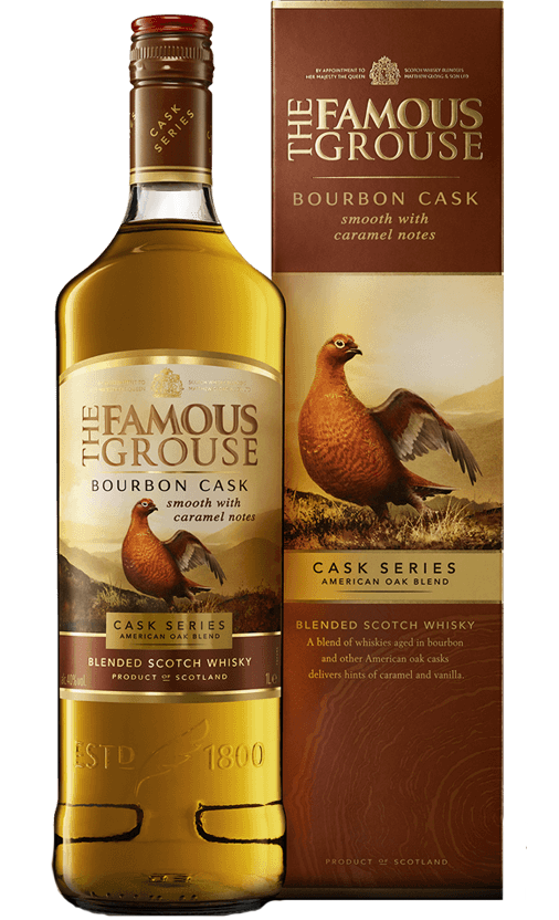 FAMOUS GROUSE SCOTCH BLENDED CASK SERIES BOURBON CASK 750ML LIQ