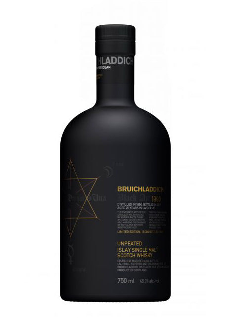 BRUICHLADDICH SCOTCH SINGLE MALT BLACK ART UNPEATED 09.1 EDITION ISLAY 29YR 750ML Spirits
