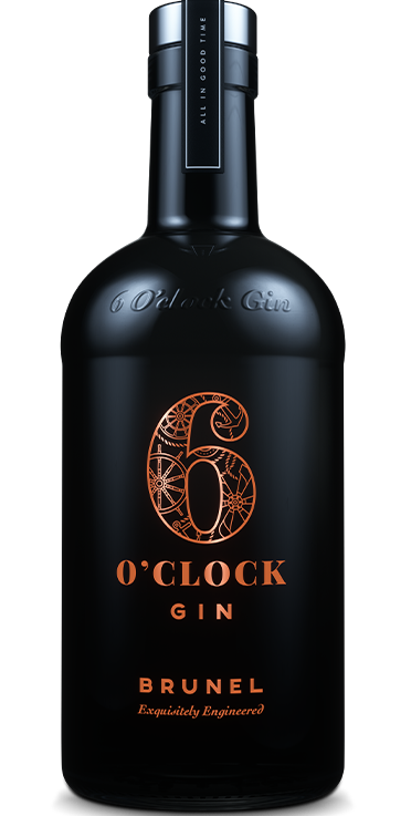 6 OCLOCK GIN BRUNEL ENGLAND 750ML - Remedy Liquor