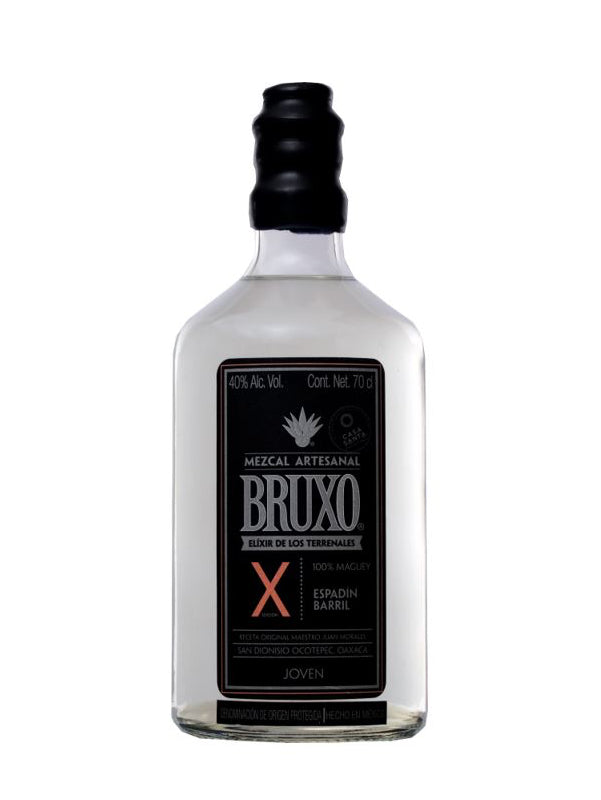 BRUXO MEZCAL ARTESANAL JOVEN NO X ESPADIN BARRIL 750ML Spirits