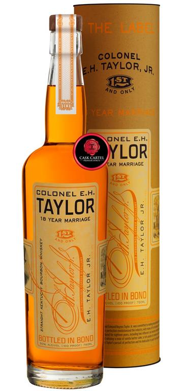 COLONEL E H TAYLOR BOURBON 18 YEAR MARRIAGE BOTTLED IN BOND KENTUCKY 750ML - Remedy Liquor