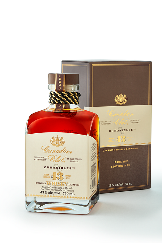 CANADIAN CLUB CHRONICLES WHISKEY BLENDED CANADA 43YR 750ML Spirits
