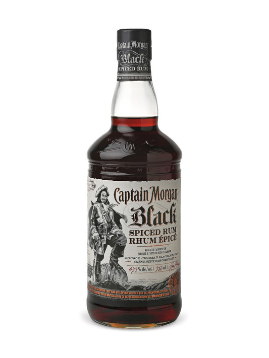CAPTAIN MORGAN BLACK SPICED RUM 750ML Spirits