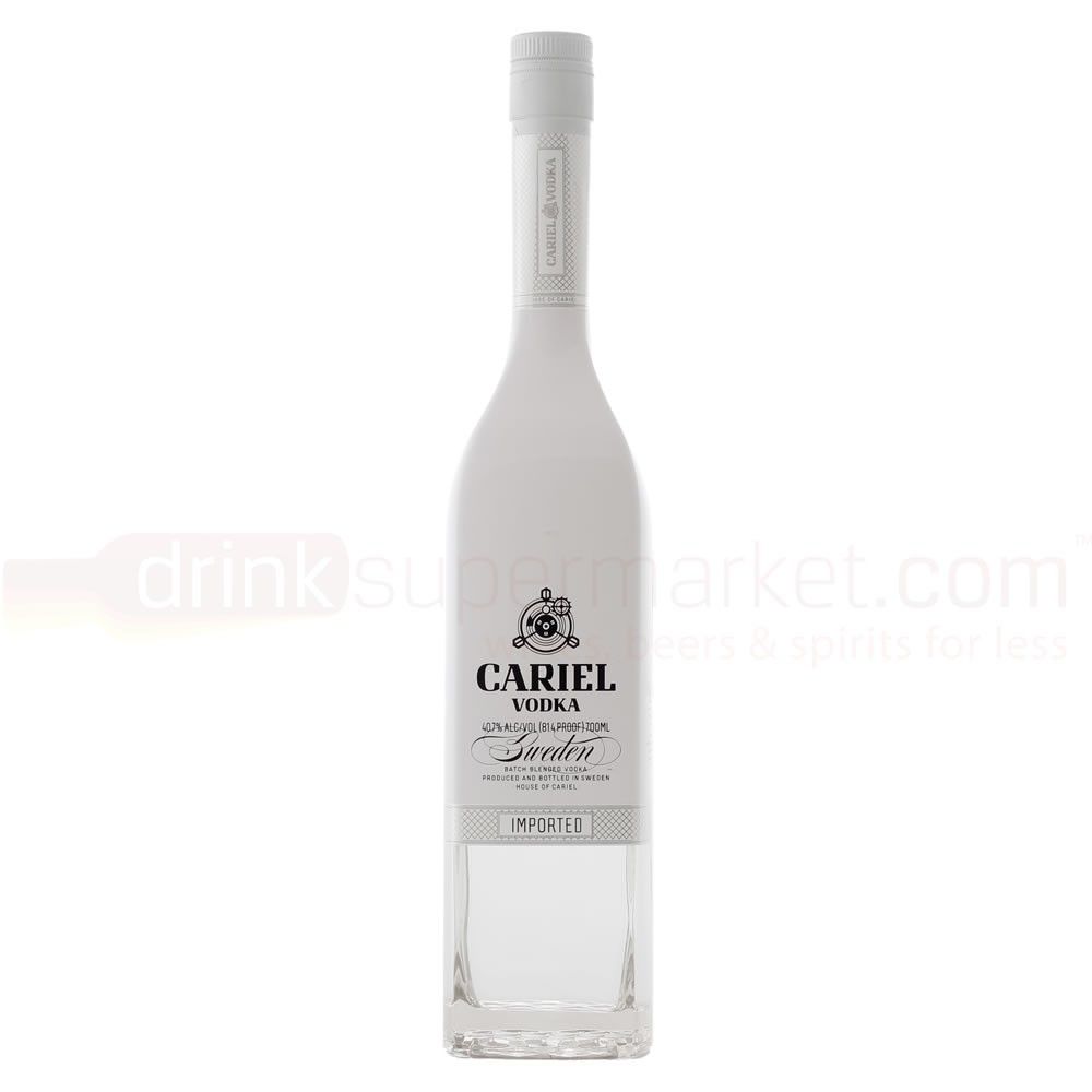 CARIEL VODKA BATCH BLEND SWEDEN 750ML - Remedy Liquor