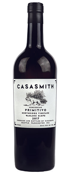 CASASMITH PORCOSPINO PRIMITIVO RED WINE WASHINGTON 2017