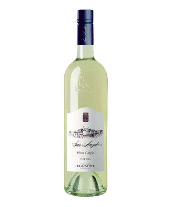 CASTELLO BANFI SAN ANGELO PINOT GRIGIO TOSCANA ITALY 2021 Wine