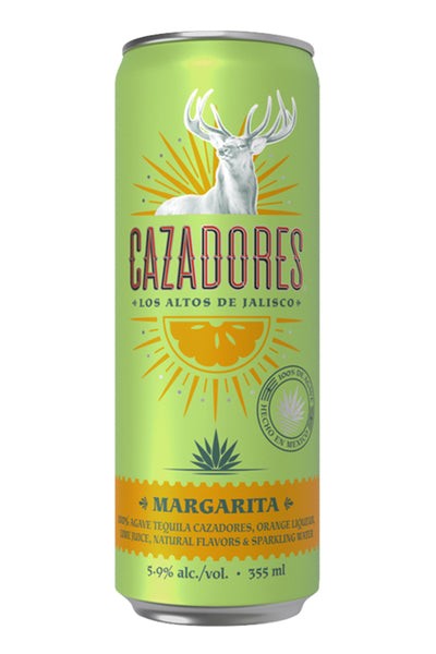 CAZADORES COCKTAIL MARGARITA RTD 4X355ML CANS - Remedy Liquor