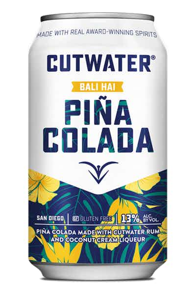 CUTWATER BALI HALI PINA COLADA COCKTAILS 14PF 4X12OZ CANS - Remedy Liquor