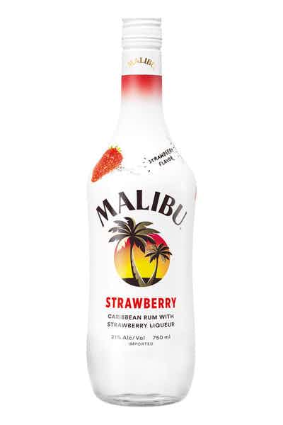 MALIBU RUM STRAWBERRY CARIBBEAN 750ML Spirits
