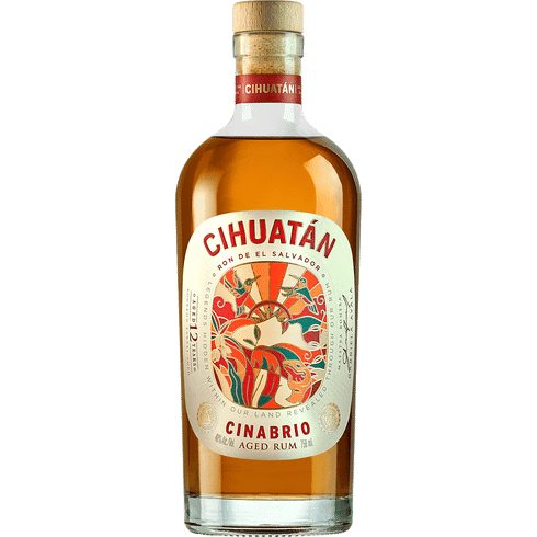 CIHUATAN CINABRO RUM EL SALVADOR 12YR 750ML