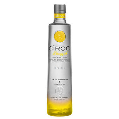 CIROC VODKA PINEAPPLE FLAVOR FRANCE 750ML - Remedy Liquor