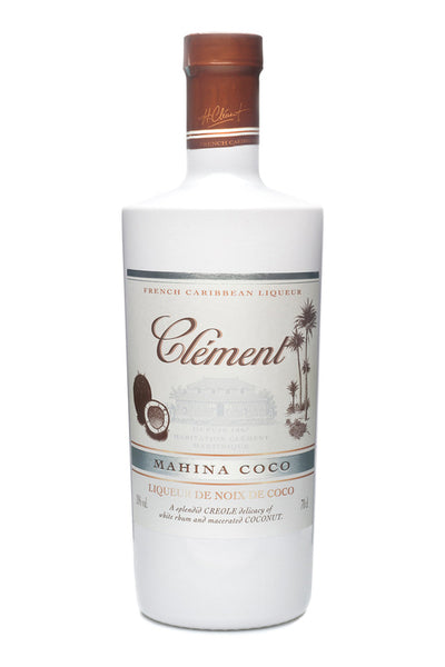 RHUM CLEMENT MAHINA COCO LIQUEUR MARTINIQUE 750ML Spirits