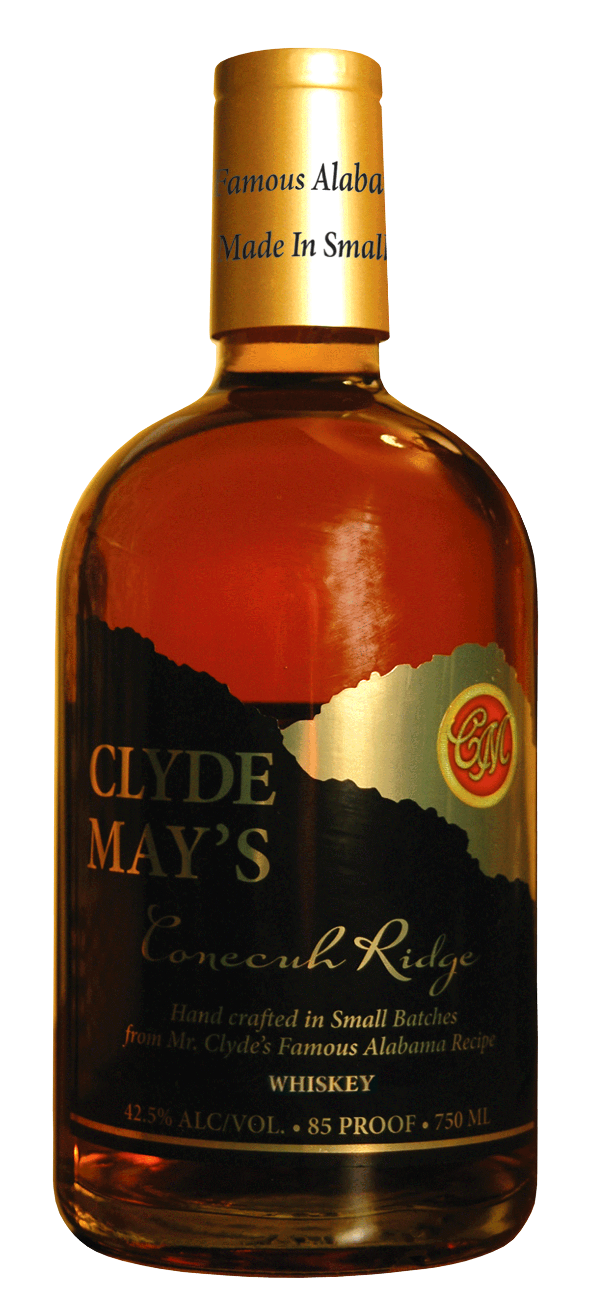 CLYDE MAY WHISKEY ORIGINAL ALABAMA 85PF 750ML - Remedy Liquor