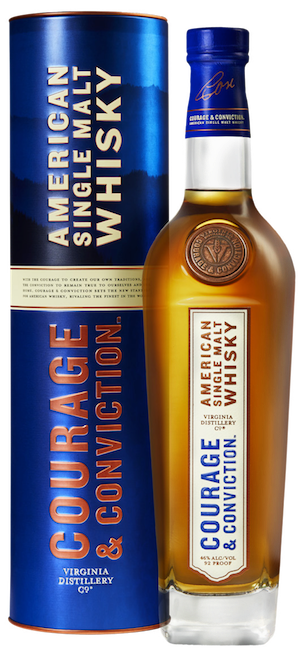 COURAGE & CONVICTION WHISKEY SINGLE MALT AMERICAN 750ML - Remedy Liquor