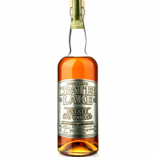 CRATER LAKE WHISKEY ESTATE RYE OREGON 750ML Spirits