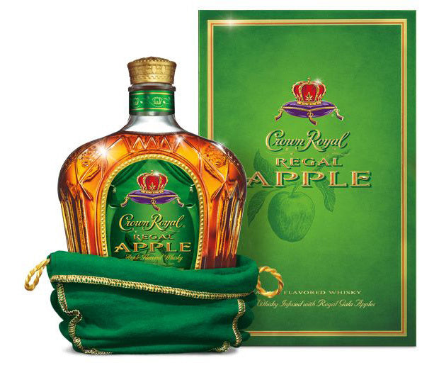 CROWN ROYAL WHISKY REGAL APPLE FLAVORED 750ML - Remedy Liquor