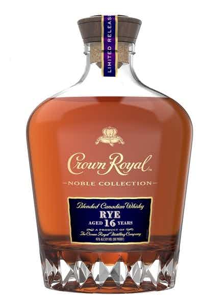 CROWN ROYAL NOBLE COLLECTION WHISKEY RYE LIMITED EDITION CANADA 16YR 750ML