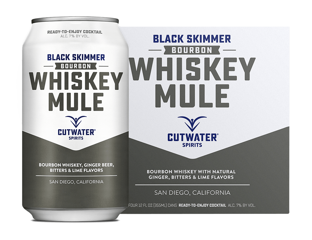 CUTWATER WHISKEY MULE 4X12OZ CANS