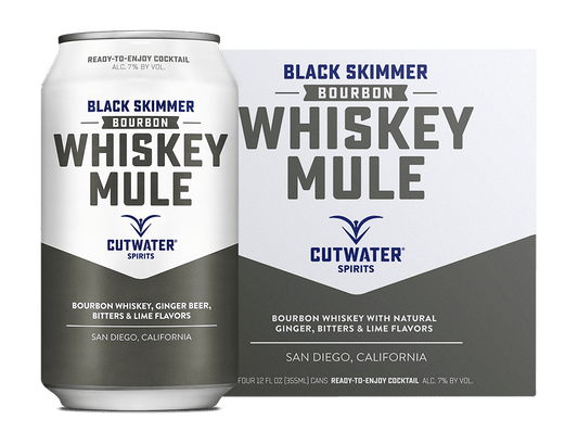 CUTWATER WHISKEY MULE 4X12OZ CANS