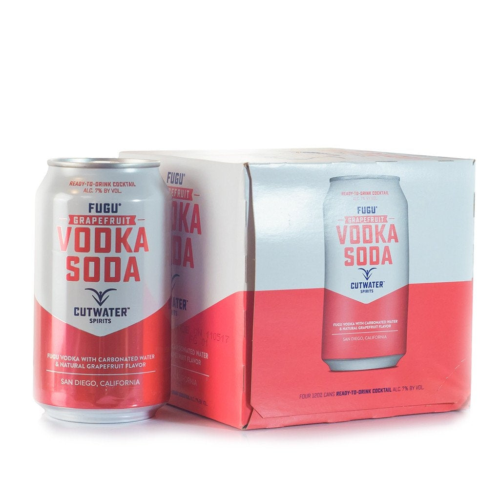 FUGU VODKA GRAPEFRUIT 14PF 4X12OZ CANS Remedy Liquor