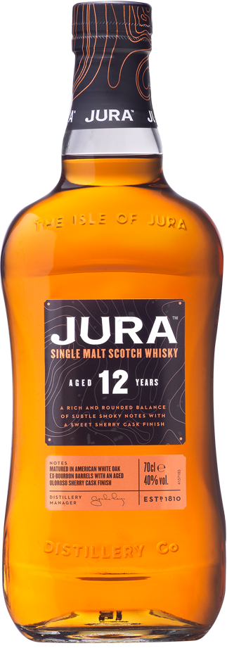 JURA SCOTCH SINGLE MALT ISLE 12YR 750ML Spirits