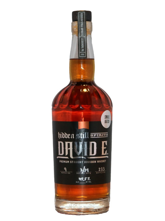 HIDDEN STILL DAVID E BOURBON PENNSYLVANIA 750ML Spirits